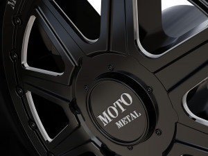 MOTO METAL PHANTOM WHEEL 3D MODEL 3D 打印模型