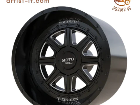 MOTO METAL PHANTOM WHEEL 3D MODEL 3D Print Model