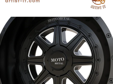 MOTO METAL PHANTOM WHEEL 3D MODEL 3D Print Model