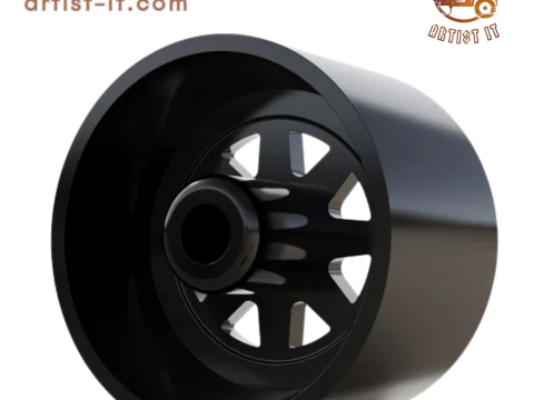 MOTO METAL PHANTOM WHEEL 3D MODEL 3D Print Model