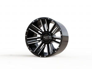 MOTO METAL RAZOR WHEEL 3D MODEL 3Dプリントモデル