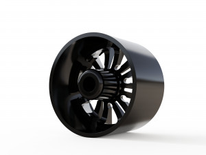 MOTO METAL RAZOR WHEEL 3D MODEL 3Dプリントモデル
