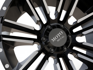 MOTO METAL RAZOR WHEEL 3D MODEL 3Dプリントモデル