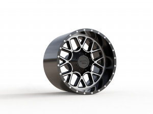 MOTO METAL SIEGE WHEEL 3D MODEL 3D 프린트 모델