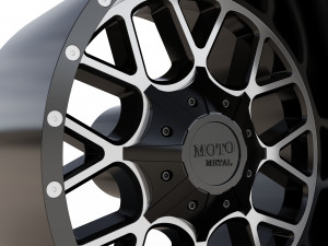 MOTO METAL SIEGE WHEEL 3D MODEL 3D Print Model