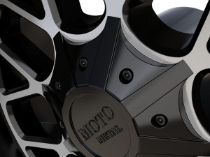 MOTO METAL SIEGE WHEEL 3D MODEL 3D Print Model