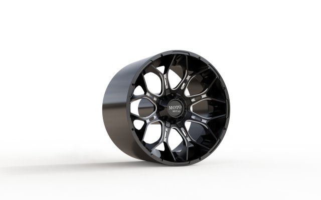 MOTO METAL SNIPER WHEEL 3D MODEL 3D-Druckmodell .c4d .max .obj .3ds .fbx .stl .blend 