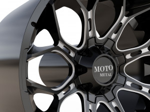 MOTO METAL SNIPER WHEEL 3D MODEL 3D-Druckmodell