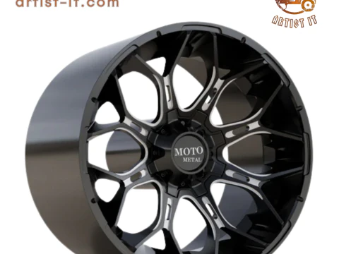 モトメタル スナイパーホイール 3Dモデル 3Dプリントモデル