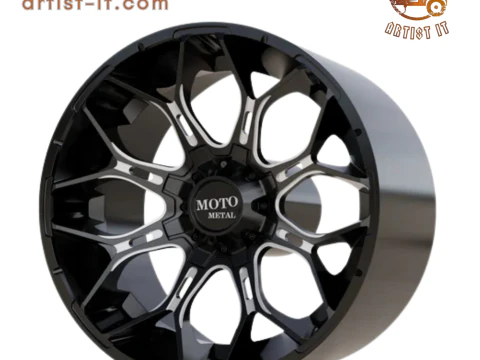 MOTO METAL SNIPER WHEEL 3D MODEL 3D Print Model