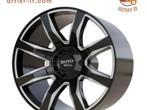 MOTO METAL SPIDER WHEEL 3D MODEL 3D Print Model