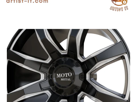 MOTO METAL SPIDER WHEEL 3D MODEL 3D Print Model