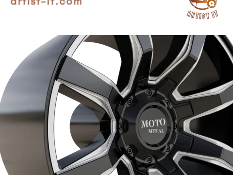 MOTO METAL SPIDER WHEEL 3D MODEL 3D Print Model