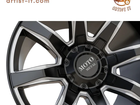 MOTO METAL SPIDER WHEEL 3D MODEL 3D Print Model
