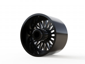 MOTO METAL STINGER WHEEL 3D MODEL Modelo de Impressão 3D