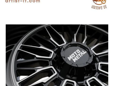MOTO METAL STINGER WHEEL 3D MODEL 3D Print Model