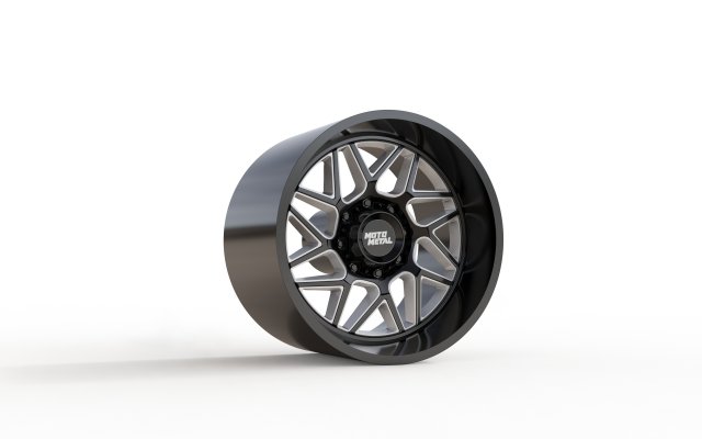 MOTO METAL TURBINE WHEEL 3D MODEL Modelo de Impressão 3D .c4d .max .obj .3ds .fbx .stl .blend 
