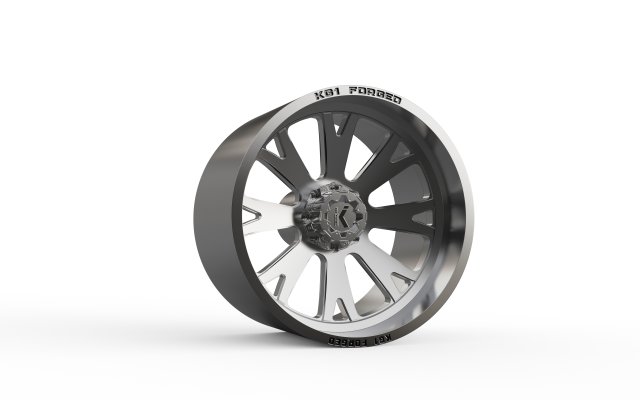 KG1 ACE WHEEL 3D MODEL 3Dプリントモデル .c4d .max .obj .3ds .fbx .stl .blend 