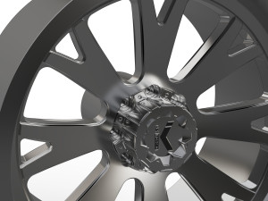 KG1 ACE WHEEL 3D MODEL 3Dプリントモデル