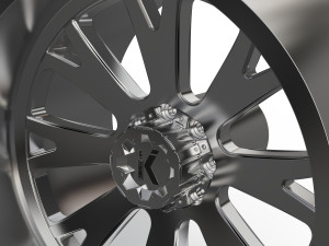 KG1 ACE WHEEL 3D MODEL 3Dプリントモデル