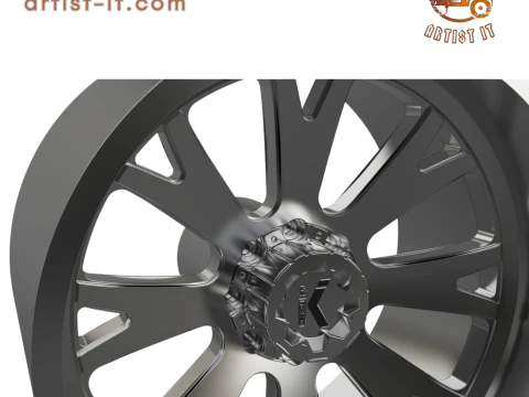 KG1 ACE WHEEL 3D MODEL 3D Print Model
