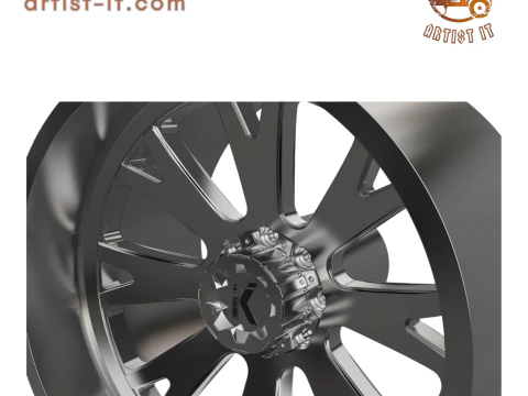 KG1 ACE WHEEL 3D MODEL 3D Print Model