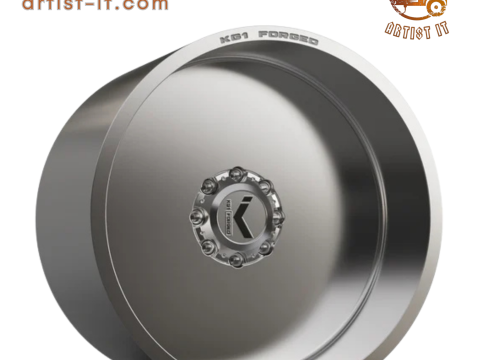 KG1大光滑轮3D模型 3D 打印模型