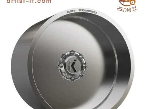 KG1 크고 부드러운 휠 3D 모델 3D 프린트 모델