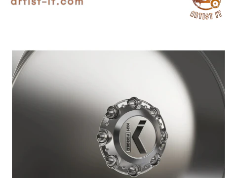 KG1 Big-Smooth WHEEL 3D MODEL 3D Print Model