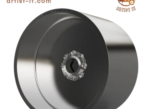 KG1 Big-Smooth WHEEL 3D MODEL 3D Print Model