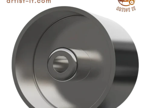 KG1 Big-Smooth WHEEL 3D MODEL 3D Print Model