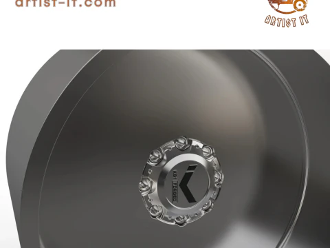 KG1 Big-Smooth WHEEL 3D MODEL 3D Print Model