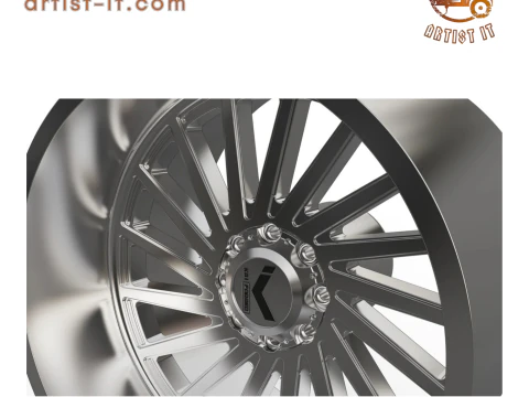 KG1 BOOST-2 WHEEL 3D MODEL 3D Print Model