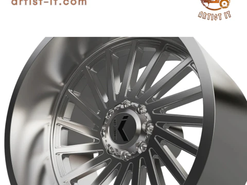 KG1 BOOST-2 WHEEL 3D MODEL 3D Print Model