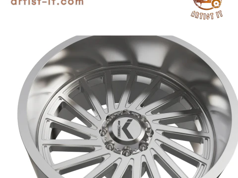 KG1 BOOST-2 WHEEL 3D MODEL 3D Print Model