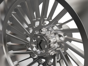 KG1 EDDY WHEEL 3D MODEL 3D Принт Модель