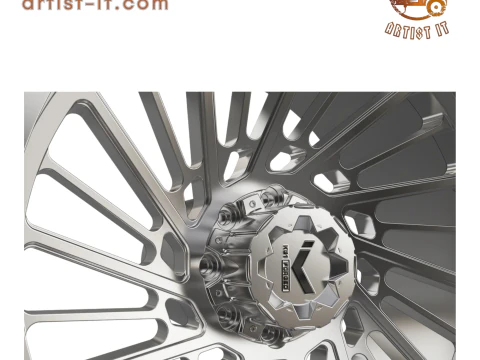 KG1 EDDY WHEEL 3D MODEL 3D Print Model