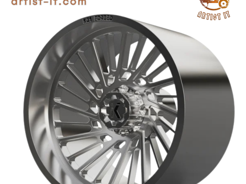 KG1 EDDY WHEEL 3D MODEL 3D Print Model