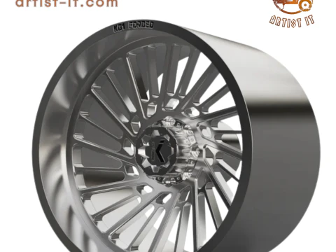 KG1 EDDY WHEEL 3D MODEL 3D Print Model