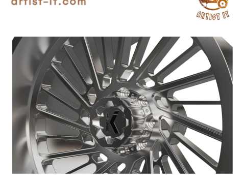 KG1 EDDY WHEEL 3D MODEL 3D Print Model