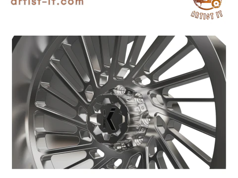 KG1 EDDY WHEEL 3D MODEL 3D Print Model