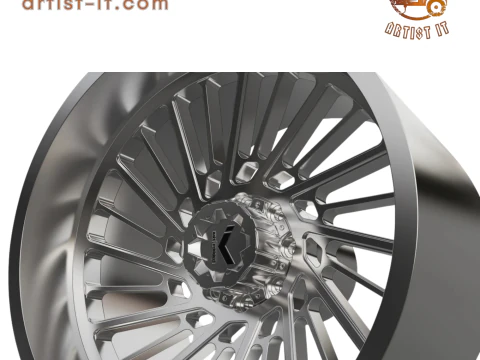 KG1 EDDY WHEEL 3D MODEL 3D Print Model