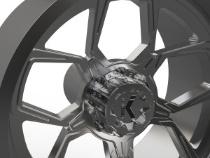 KG1 GEAR-5 WHEEL 3D MODEL 3D Print Model