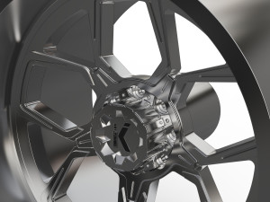 KG1 GEAR-5 WHEEL 3D MODEL 3D Print Model