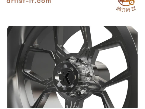 KG1 GEAR-5 WHEEL 3D MODEL 3D Print Model