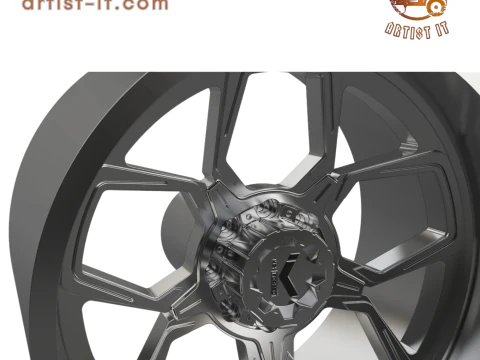 KG1 GEAR-5 WHEEL 3D MODEL 3D Print Model