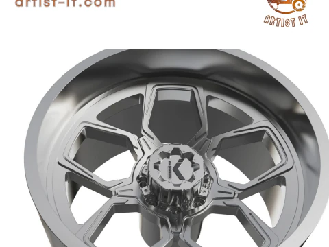 KG1 GEAR-5 WHEEL 3D MODEL 3D Print Model