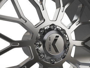KG1 JACKED-3 WHEEL 3D MODEL 3D Baskı Modeli
