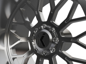 KG1 JACKED-3 WHEEL 3D MODEL 3D Baskı Modeli