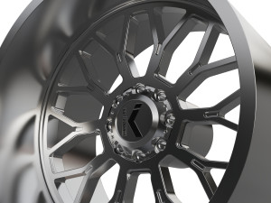 KG1 JACKED-3 WHEEL 3D MODEL 3D Baskı Modeli